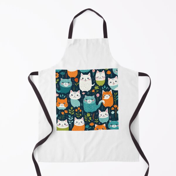Item preview, Beauty meowy pattern designed and sold by SmileshareShop.