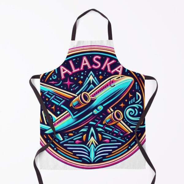 Item preview, Alaska airlines aviation Emblem designed and sold by Expressions-Sel.