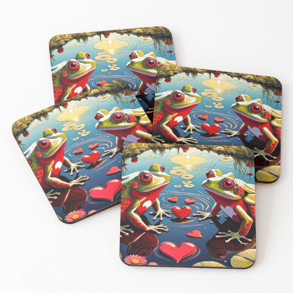 Item preview, Two Freaky Frogs Together Forever designed and sold by Bright-Moonrise.