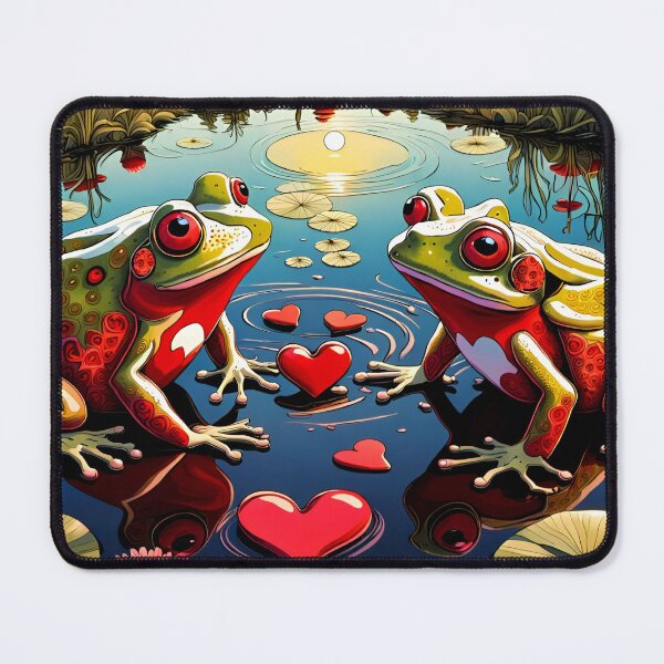 Item preview, Two Freaky Frogs Together Forever designed and sold by Bright-Moonrise.
