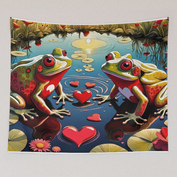 Item preview, Two Freaky Frogs Together Forever designed and sold by Bright-Moonrise.