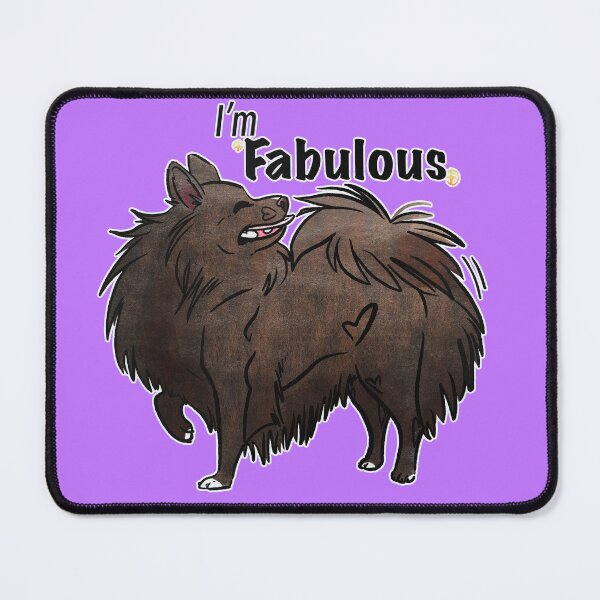 Item preview, I’m Fabulous v2 (Brown) designed and sold by Sparklepupfaeri.