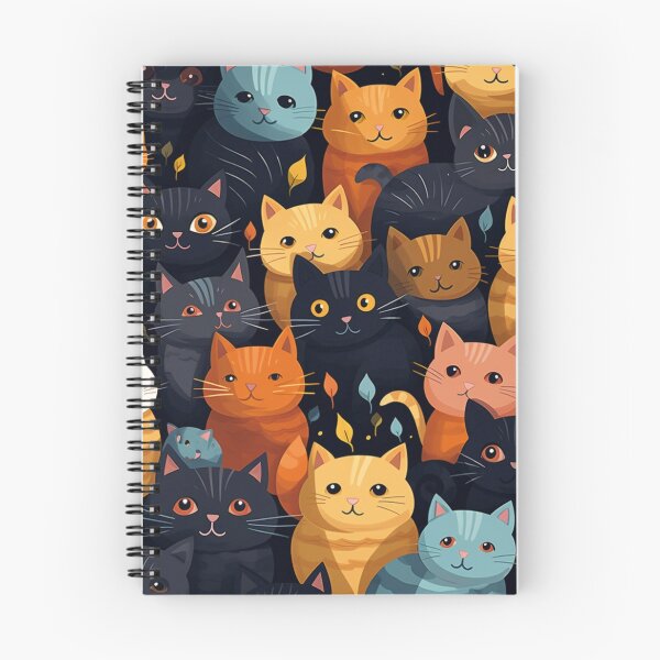 Item preview, Beauty meowy pattern designed and sold by SmileshareShop.