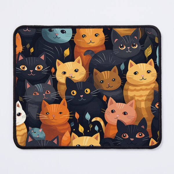 Item preview, Beauty meowy pattern designed and sold by SmileshareShop.