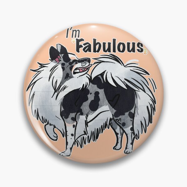 Item preview, I’m Fabulous v2 (Blue Merle and Tan Parti) designed and sold by Sparklepupfaeri.