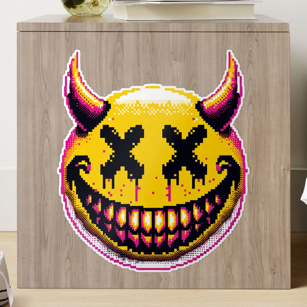 s*u様 VALIEM MONSTER MOUTH SMILEY (WARP / Monster Smile Sticker Sharp Teeth Waterproof | eBay