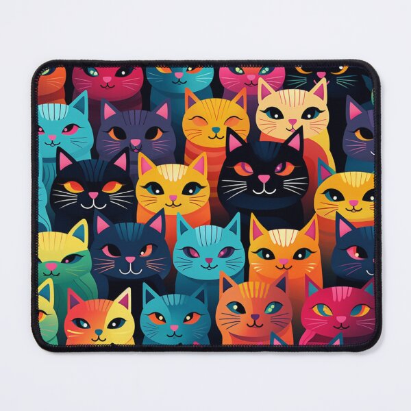 Item preview, Beauty meowy pattern designed and sold by SmileshareShop.