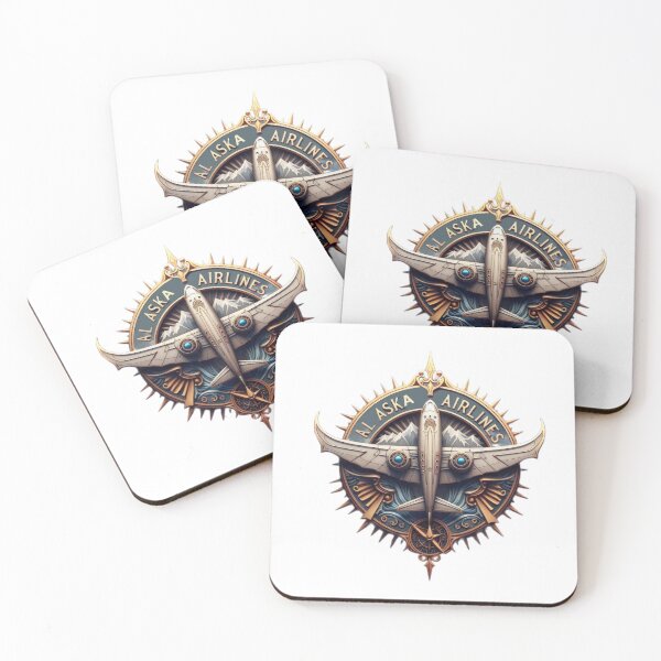 Item preview, Alaska airlines aviation Emblem designed and sold by Expressions-Sel.