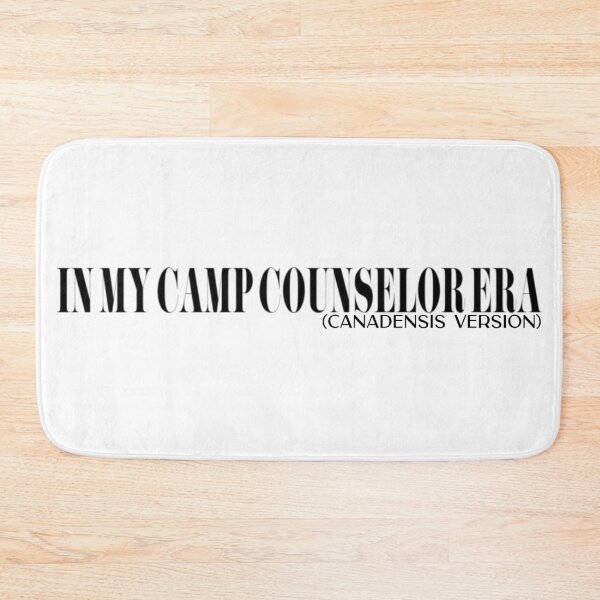 Item preview, In my Camp Counselor Era designed and sold by CampStickerSpot.