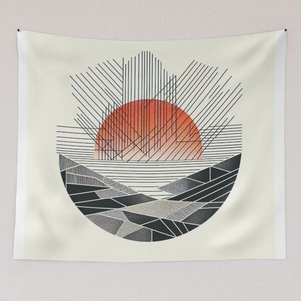 Item preview, Sunrise Geometry designed and sold by mYaro.