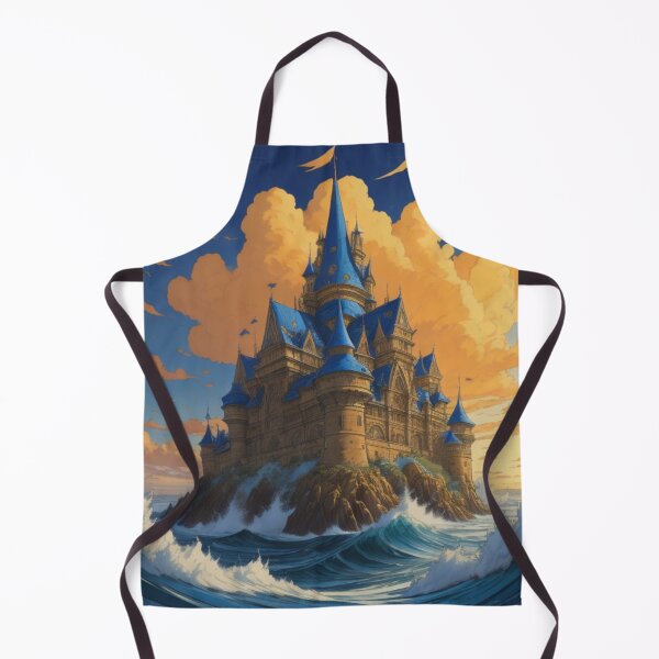 Item preview, castle waves sea coast, rocks pictures from ireland designed and sold by recipestv7.