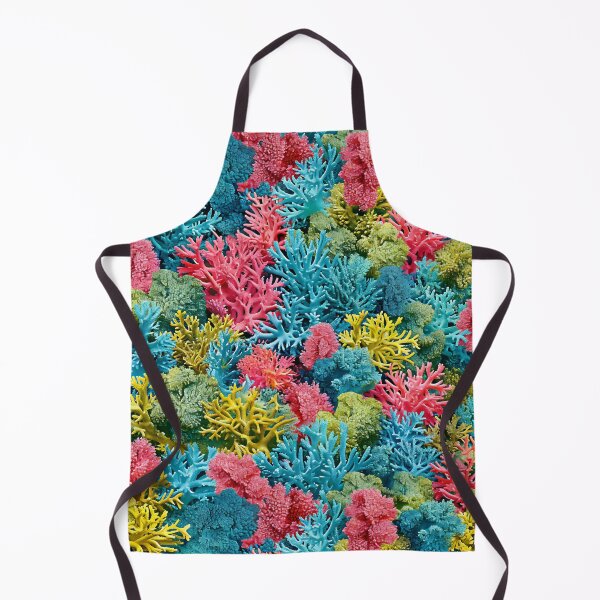 Item preview, Vibrant Reef Medley - Underwater Coral Pattern designed and sold by Sir Meow Meow.