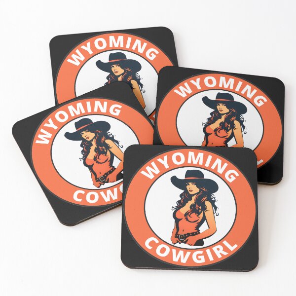 Item preview, Wyoming Cowgirl (transparent logo design)  designed and sold by Gilby-Designs.