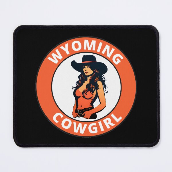 Item preview, Wyoming Cowgirl (transparent logo design)  designed and sold by Gilby-Designs.