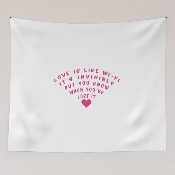 Item preview, Love is like Wi-Fi. It's invisible, but you know when you've lost it designed and sold by nvrprooo.