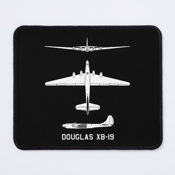 Item preview, Douglas XB-19 American WW2 Bomber Plane Silhouettes Diagrams designed and sold by MilitaryMart.
