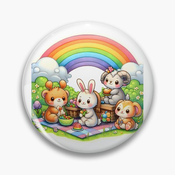 Item preview, Enchanting Picnic Parade designed and sold by AI-Only Creations.