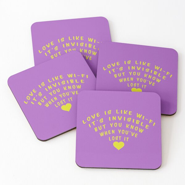 Item preview, Love is like Wi-Fi. It's invisible, but you know when you've lost it designed and sold by nvrprooo.