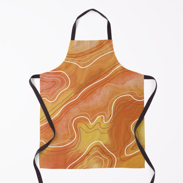 Artikelvorschau, Geodendesign in Orange- und Gelbtönen entworfen und verkauft von jwturcott.