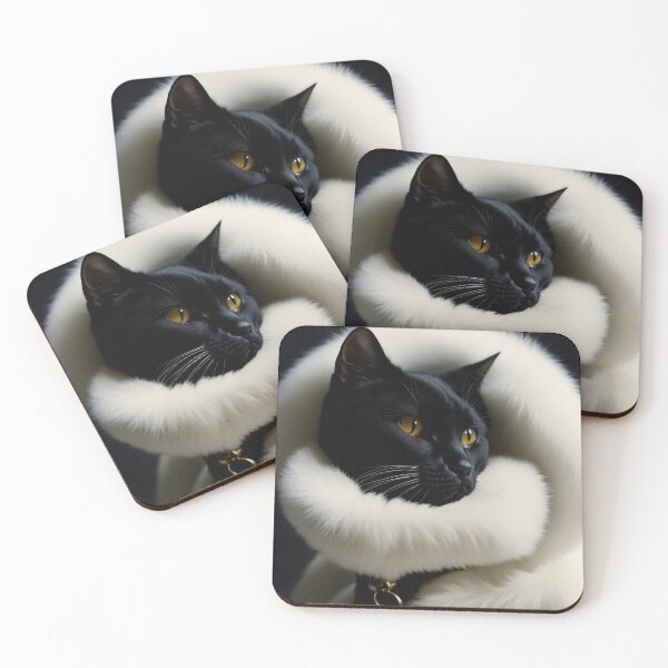 Item preview, Anthropomorphic Cat Collection - Domestic Shorthair #05 Black Cat designed and sold by elektronen.