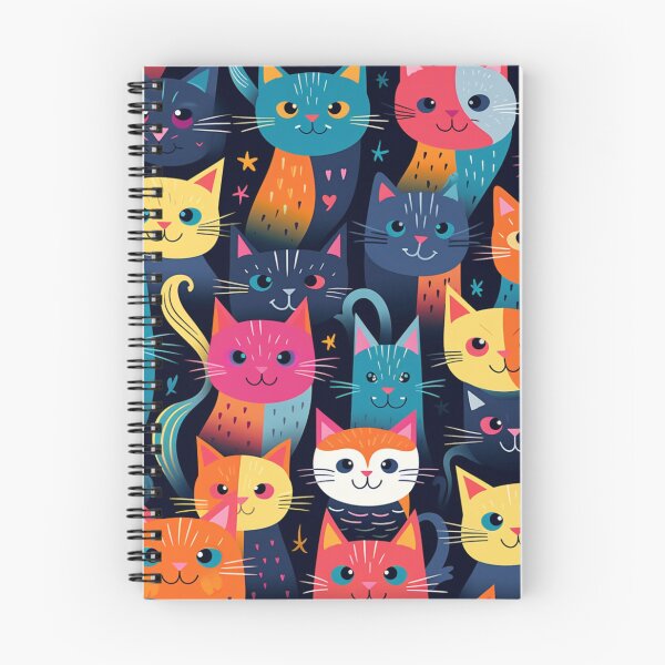 Item preview, Beauty meow cats pattern designed and sold by SmileshareShop.
