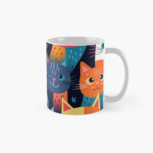 Item preview, Beauty meow cats pattern designed and sold by SmileshareShop.