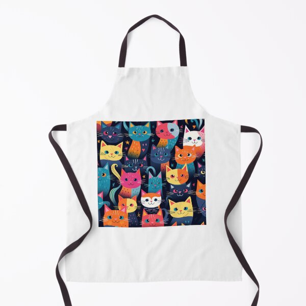 Item preview, Beauty meow cats pattern designed and sold by SmileshareShop.