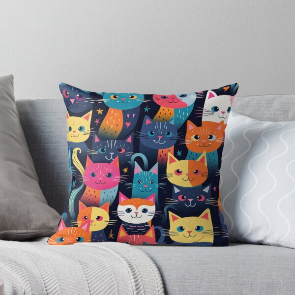 Item preview, Beauty meow cats pattern designed and sold by SmileshareShop.