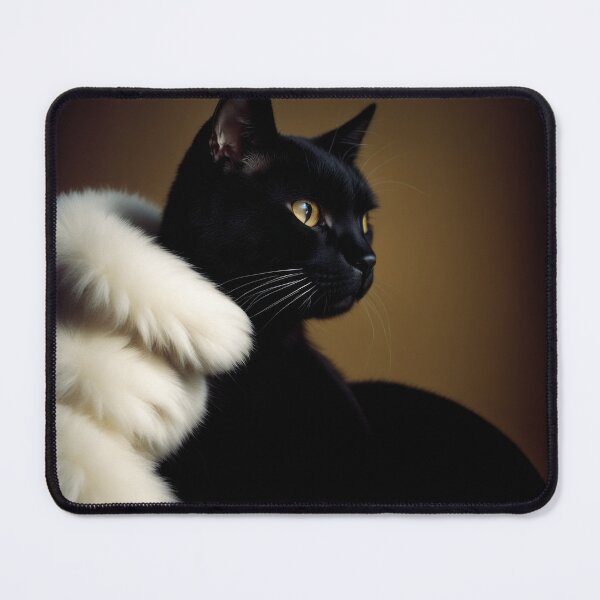 Item preview, Anthropomorphic Cat Collection - Domestic Shorthair #07 Black Cat designed and sold by elektronen.