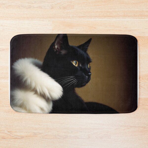 Item preview, Anthropomorphic Cat Collection - Domestic Shorthair #07 Black Cat designed and sold by elektronen.
