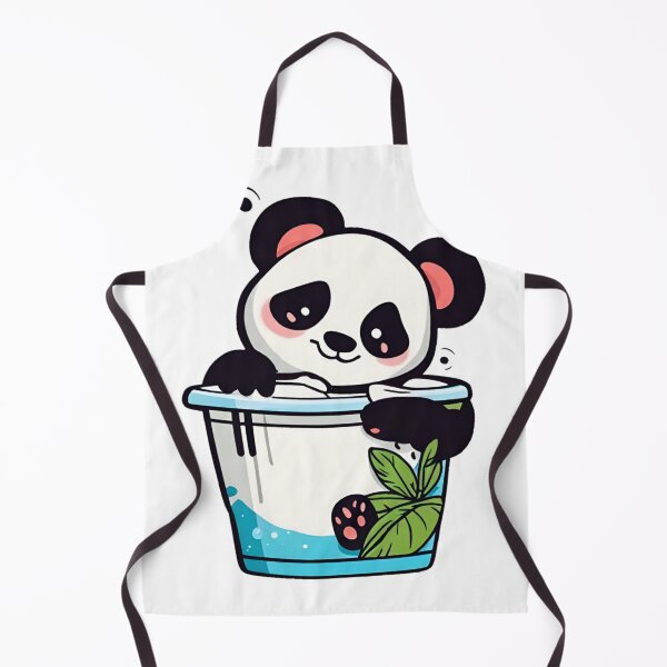 Item preview, Panda enjoy in milk designed and sold by Shtex.