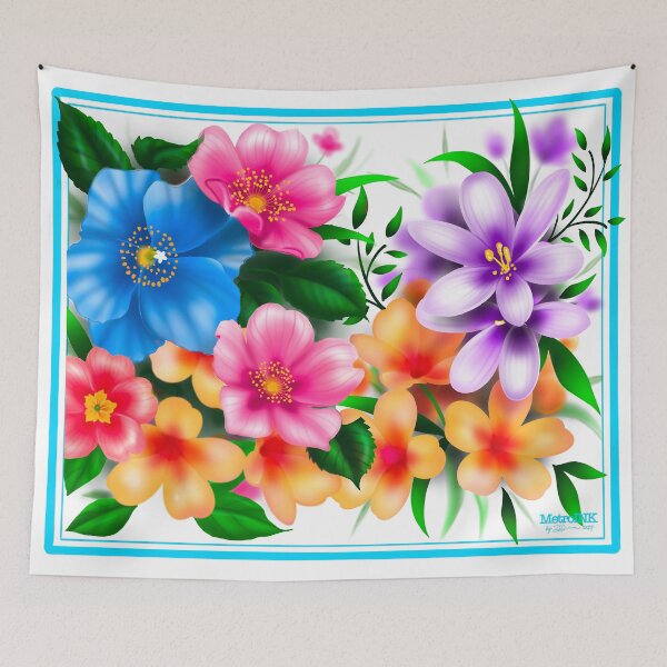 Item preview, Pretty flowers  designed and sold by MetroInk.