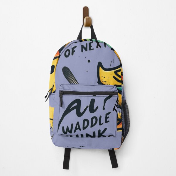 Item preview, Funny AI Duck Waddle they think of Next Pun designed and sold by Nature's Fancy.