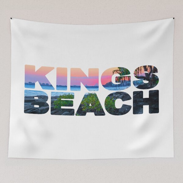 Item preview, KINGS BEACH - Sunshine Coast Sunset over Glass House designed and sold by Adam Gormley.