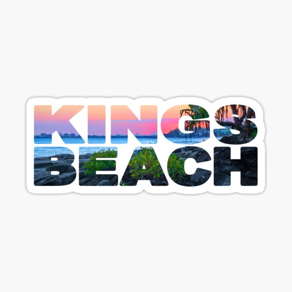 Item preview, KINGS BEACH - Sunshine Coast Sunset over Glass House designed and sold by Adam Gormley.