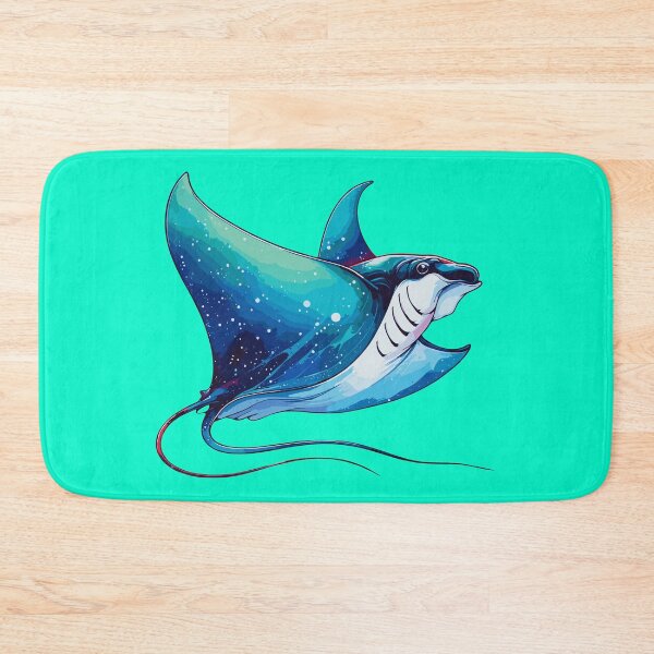 Item preview, Manta Ray Ocean Marine Biology Beachy Design  designed and sold by styleonestaa.