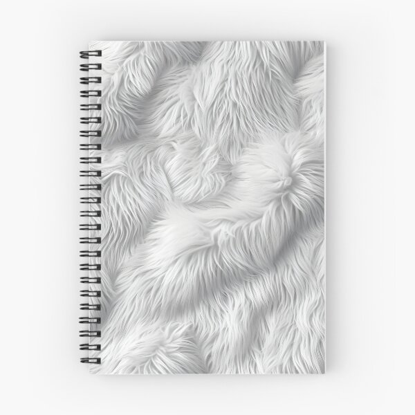 Item preview, Luxurious White Fur - Plush Texture Pattern designed and sold by Sir Meow Meow.
