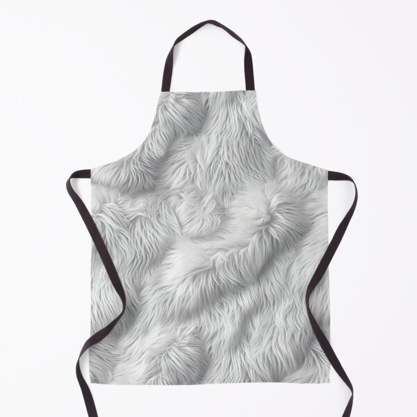 Item preview, Luxurious White Fur - Plush Texture Pattern designed and sold by Sir Meow Meow.