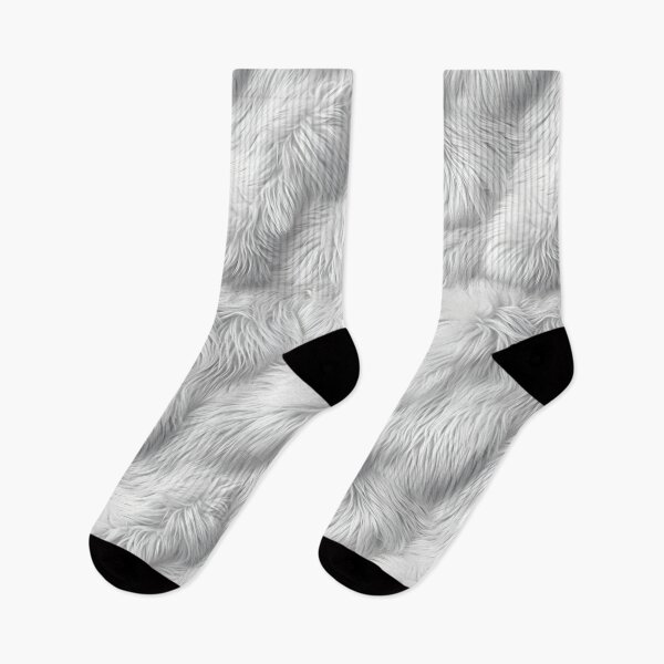 Item preview, Luxurious White Fur - Plush Texture Pattern designed and sold by Sir Meow Meow.