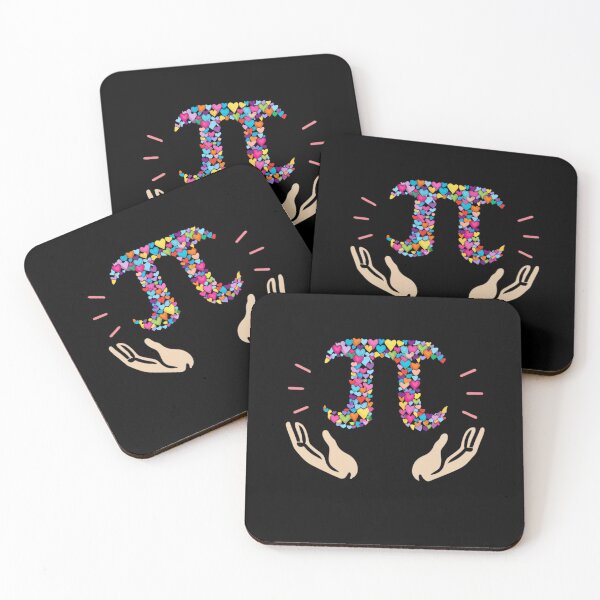 Item preview, Pi Hearts for pi days and pi lovers designed and sold by NaaEchDesign ⭐⭐⭐⭐⭐.