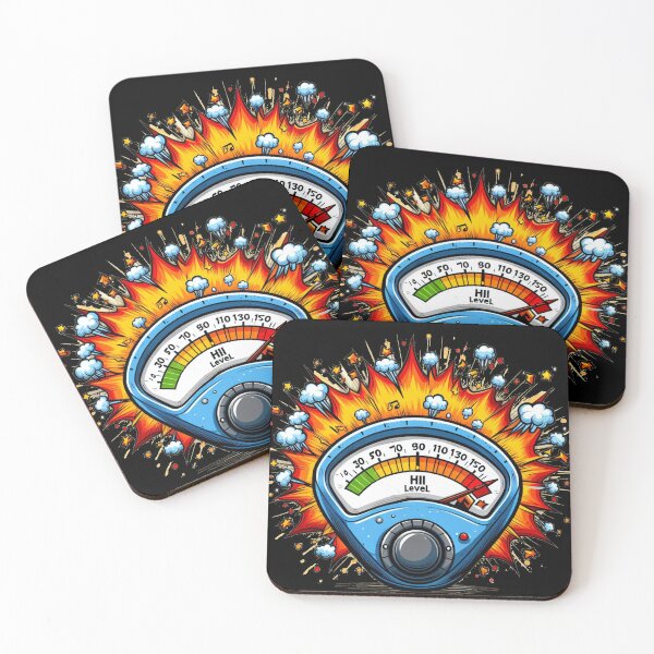 Item preview, sound meter cartoon designed and sold by Gnfree.