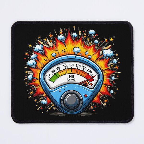 Item preview, sound meter cartoon designed and sold by Gnfree.