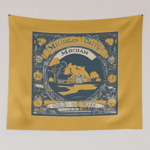Item preview, michigan daily designed and sold by StoreLikeVibes.