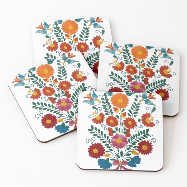 Item preview, Mexican Blue Birds in White designed and sold by TinaSalazar.