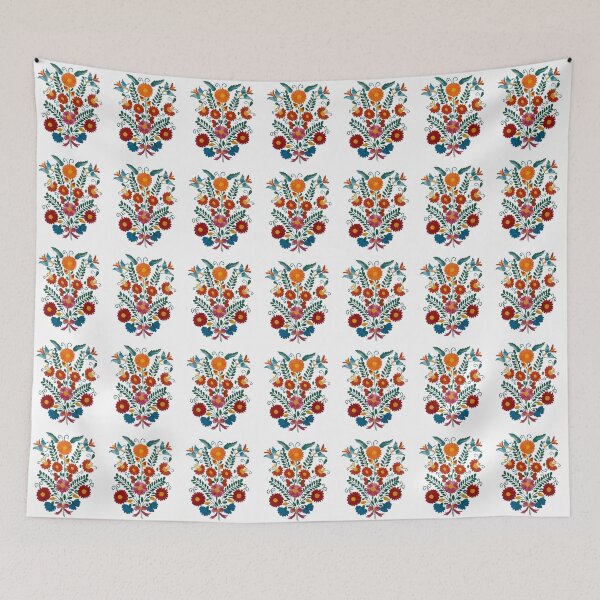 Item preview, Mexican Blue Birds in White designed and sold by TinaSalazar.