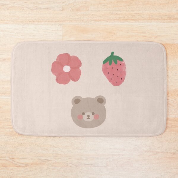 Item preview, Adorable Teddy Bear, Strawberry and Flower Pack designed and sold by wonderxwander.