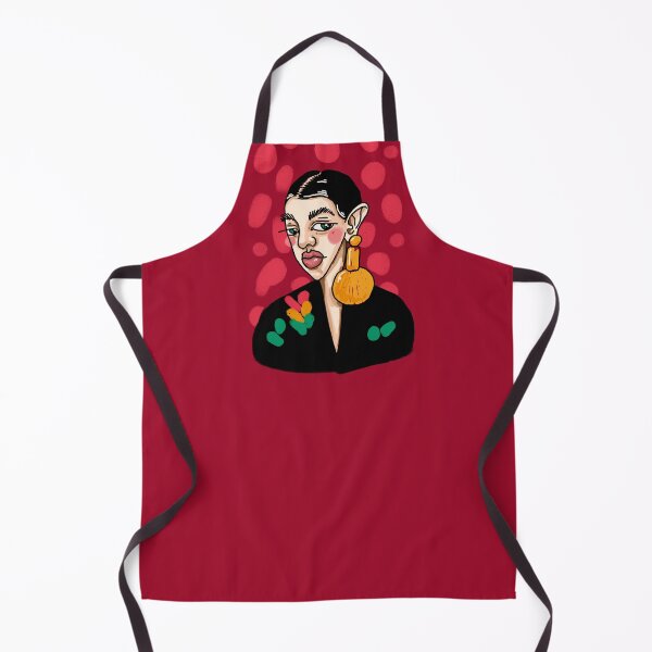 Item preview, Portrait of woman with dots | fashion illustration designed and sold by Voropaeva.