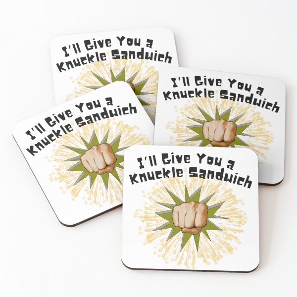 Item preview, I'll Give You a Knuckle Sandwich - Vintage Retro - Premium Tee designed and sold by Rtim1230.