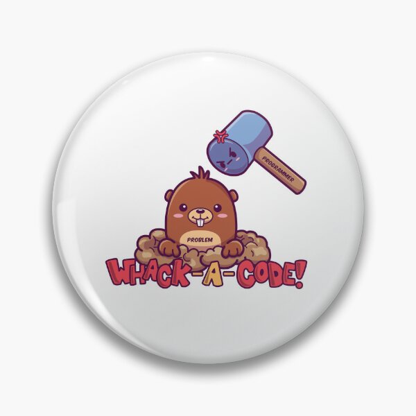 Item preview, Whack-A-Code! designed and sold by Two-OfAKind.
