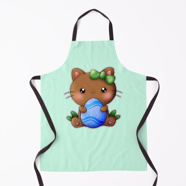 Item preview, kitty easter eggs designed and sold by Drawersofdraw.